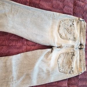 Silver Lola jeans, size 28/33
